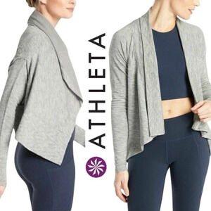 Athleta, Nirvana Wear Two‎ Ways Wrap, Gray